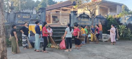 Gerakan Kulkul PKK dan Posyandu Desa Banyuseri